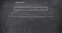 Desktop Screenshot of plazasuites.com